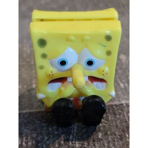 Burger King 2001 viacom SpongeBob scared toy figure
